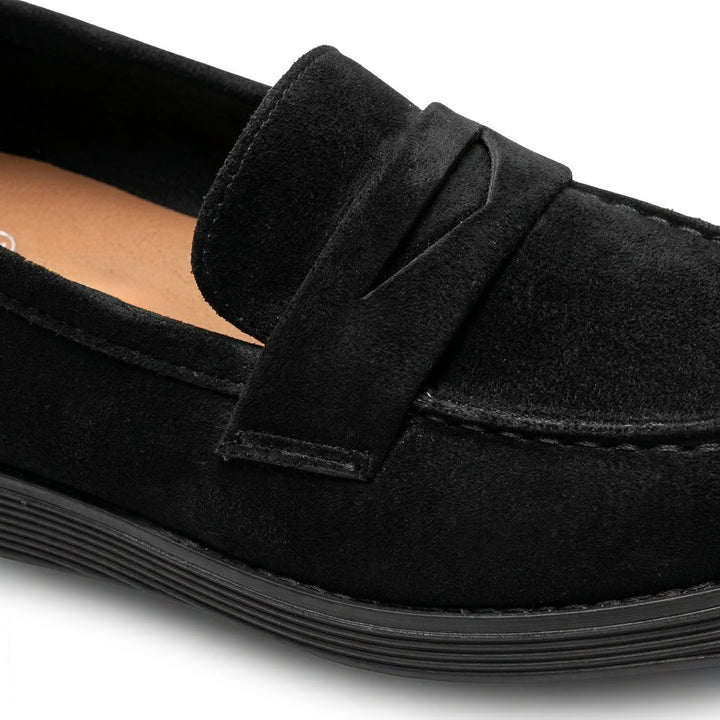 حذاء لوفر سويد فاخر من كندرة