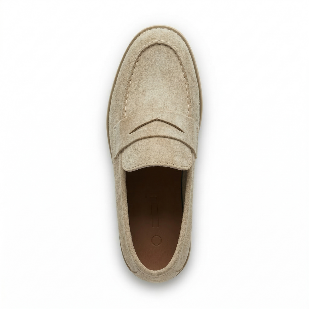 حذاء لوفر سويد فاخر من كندرة