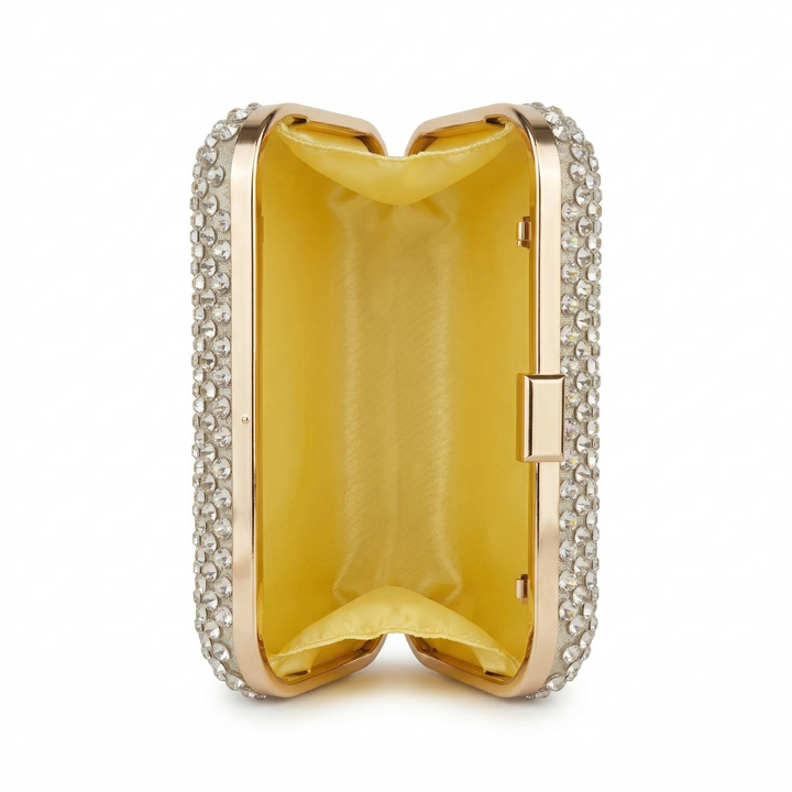 Crystal Luxe 3-Way Clutch Bag