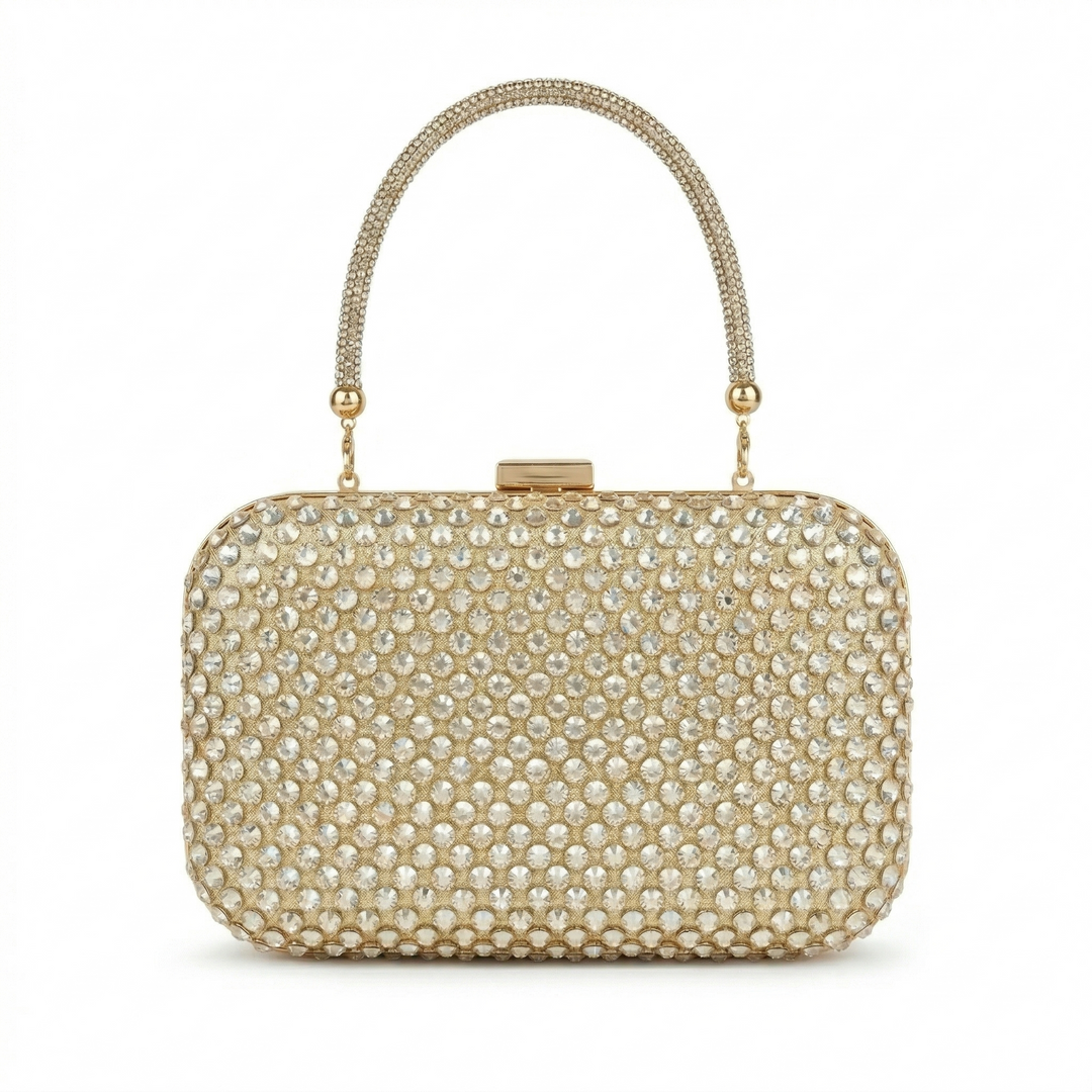 Crystal Luxe 3-Way Clutch Bag