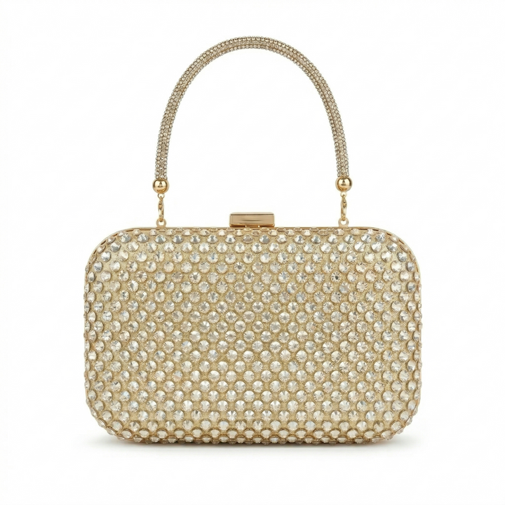 Crystal Luxe 3-Way Clutch Bag
