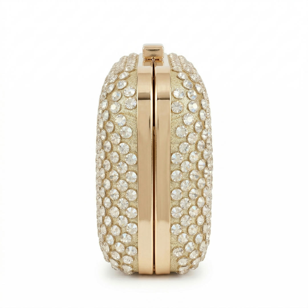 Crystal Luxe 3-Way Clutch Bag
