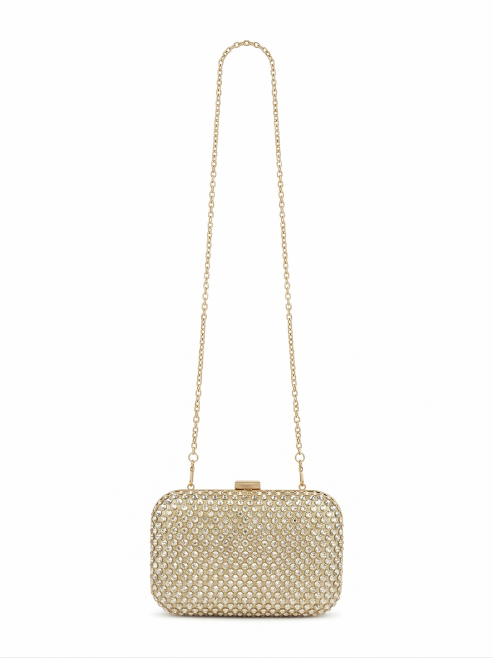 Crystal Luxe 3-Way Clutch Bag