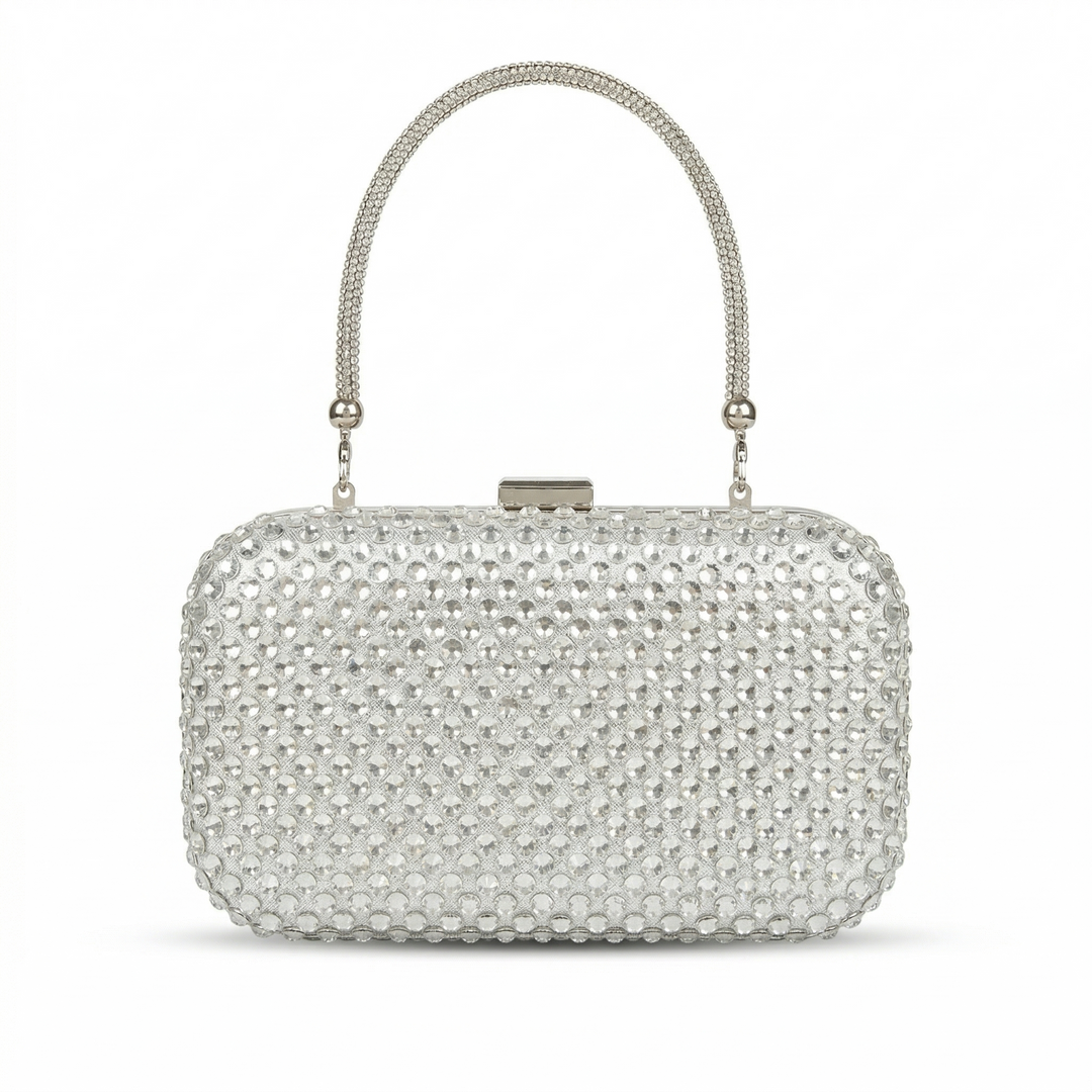 Crystal Luxe 3-Way Clutch Bag