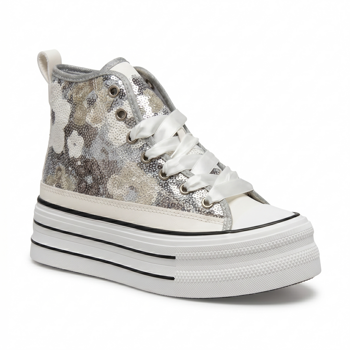Aurora Bloom Platform Sneakers