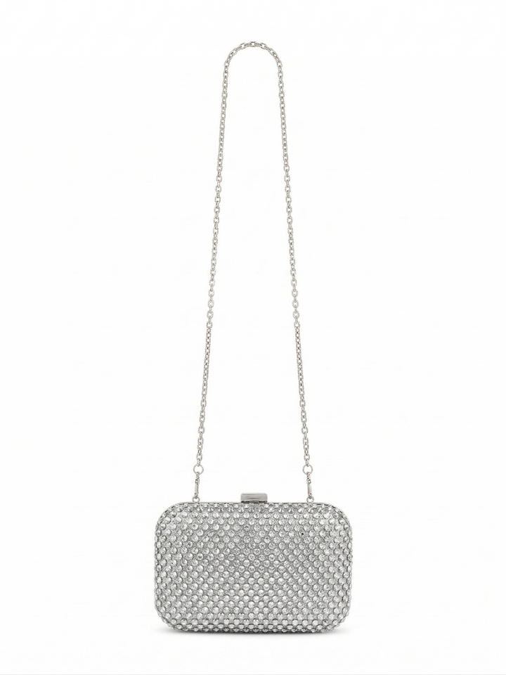 Crystal Luxe 3-Way Clutch Bag