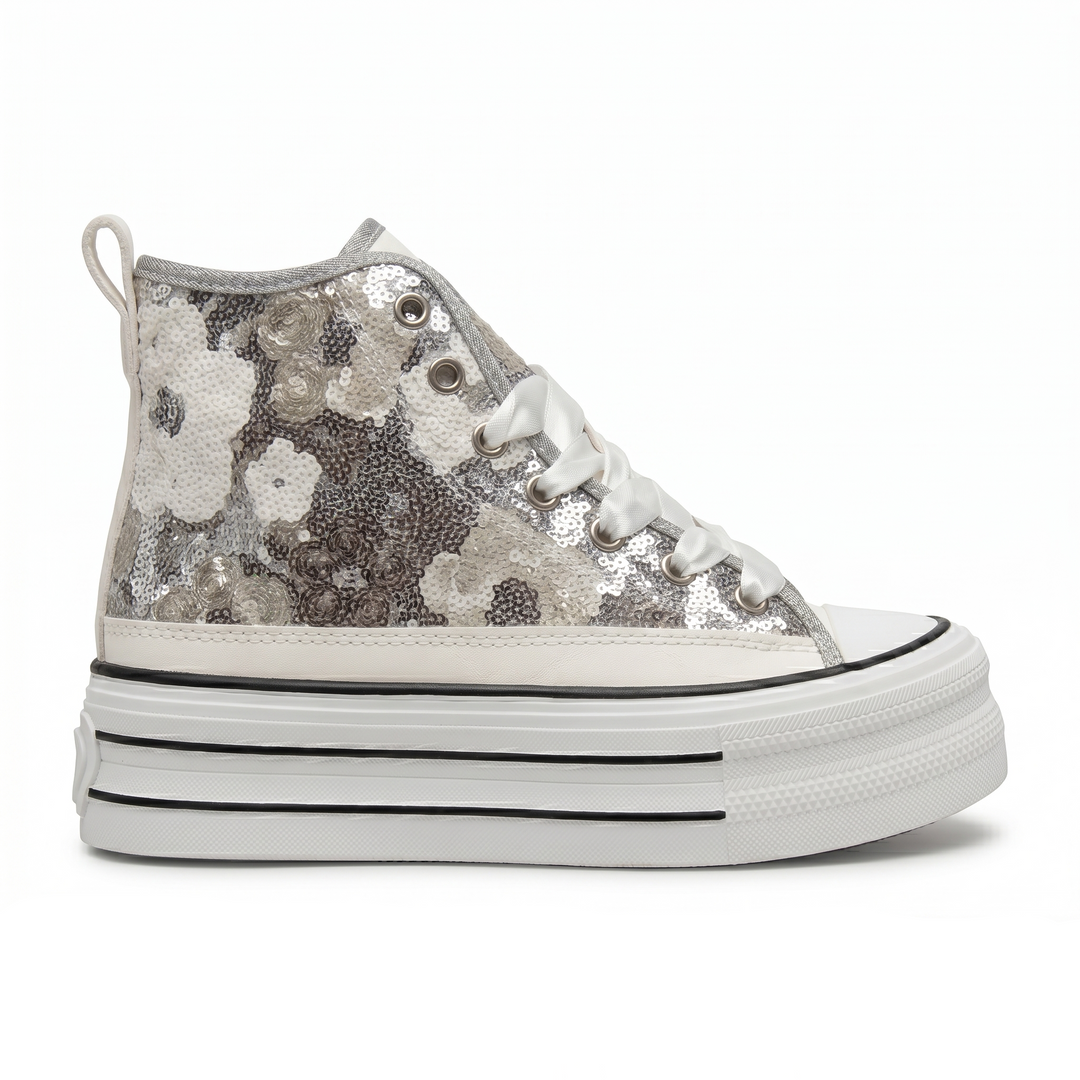 Aurora Bloom Platform Sneakers
