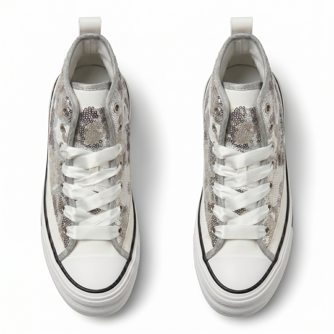 Aurora Bloom Platform Sneakers
