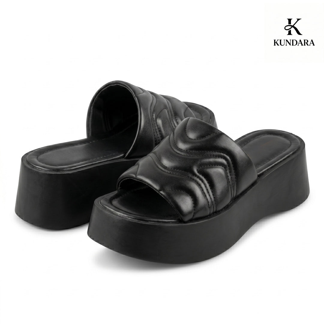 Aria Wave Platform Slipper