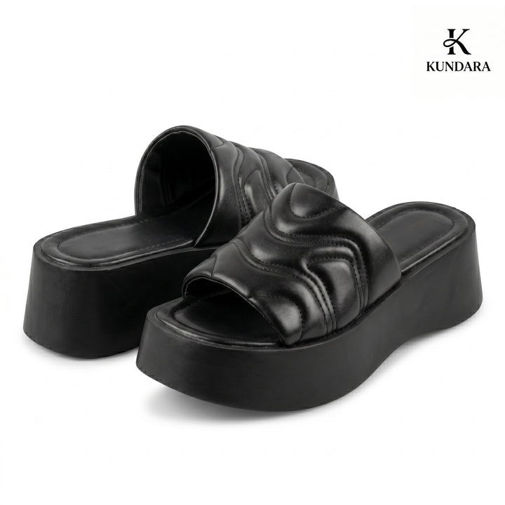 Aria Wave Platform Slipper