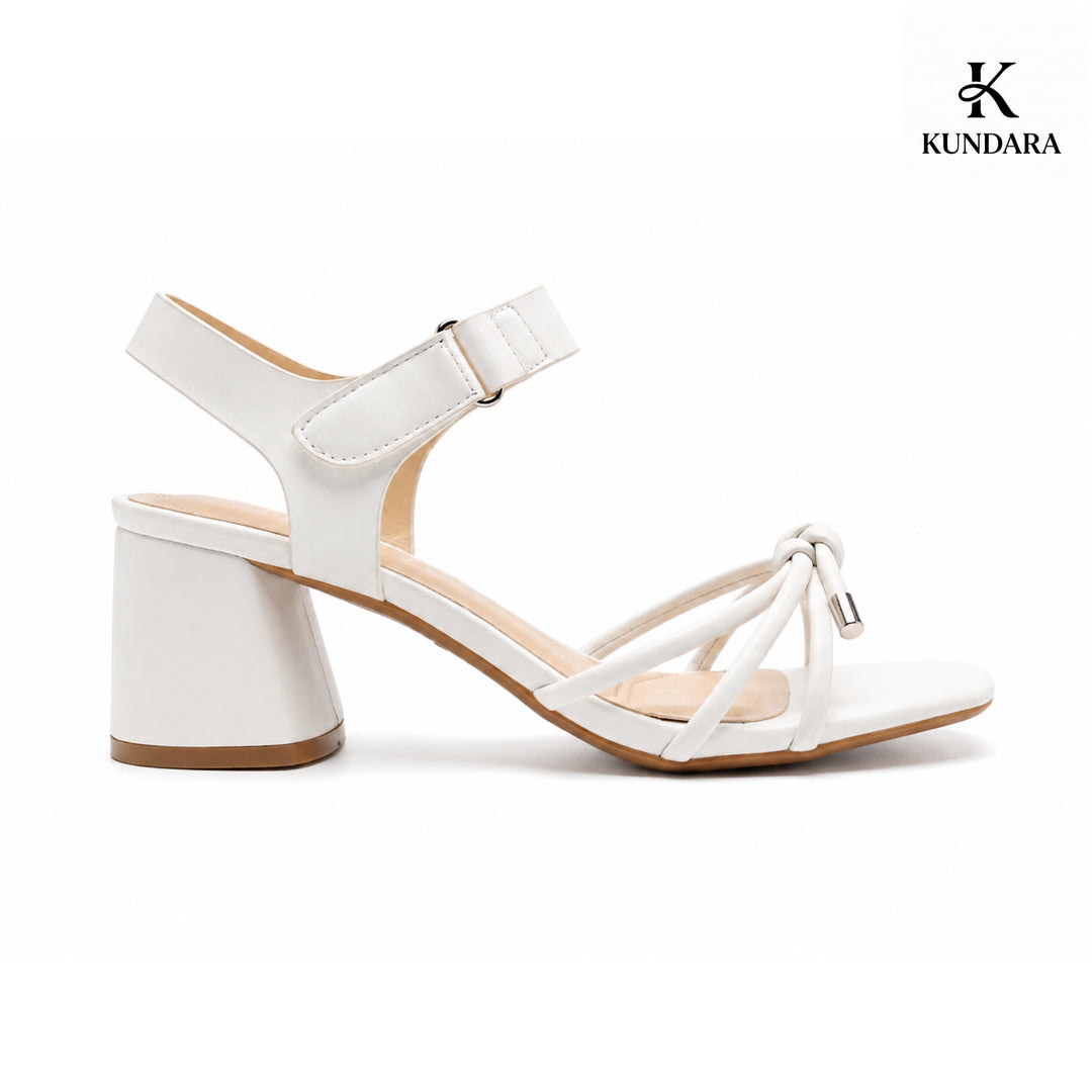 Aria Knot Block Heel Sandal