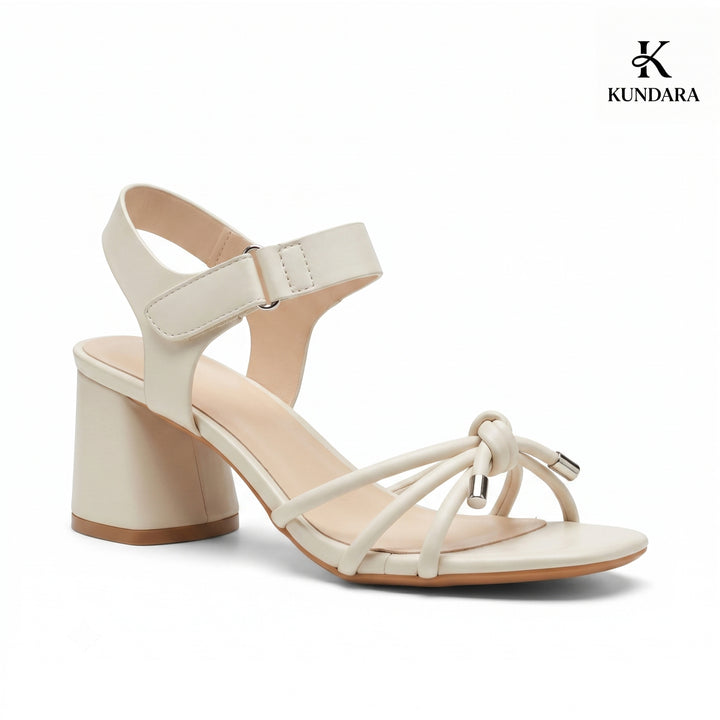 Aria Knot Block Heel Sandal