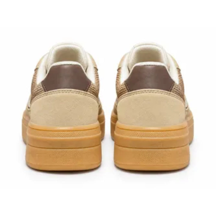 Knit Platform Sneakers