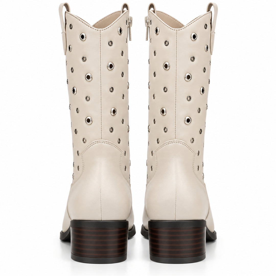 Riley Eyelet Western Boots