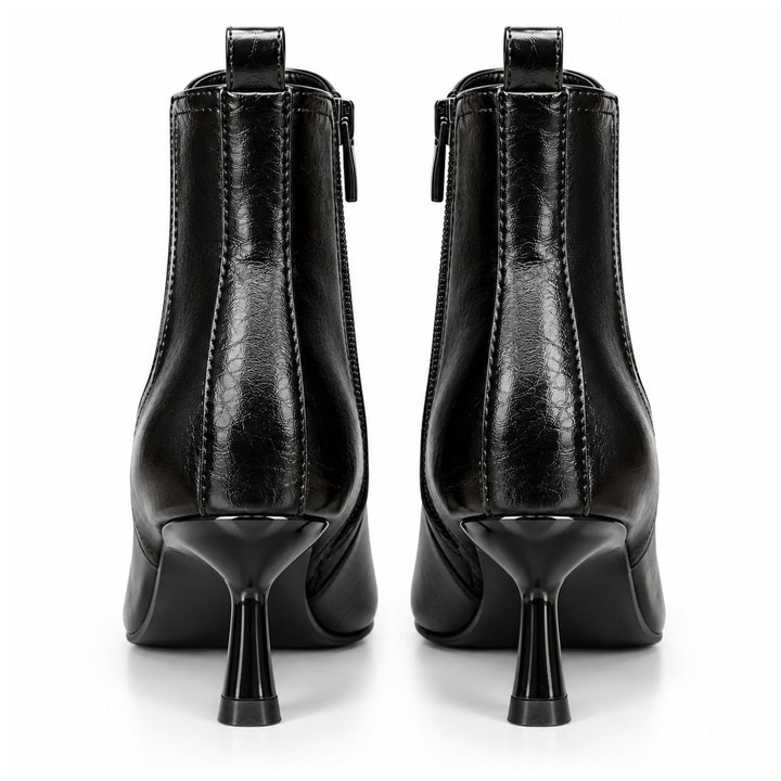Vivienne Kitten Heel Boots