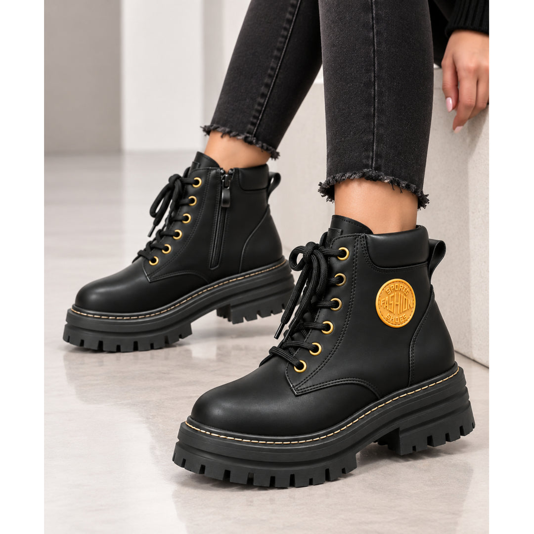 Ryder Chunky Combat Boots