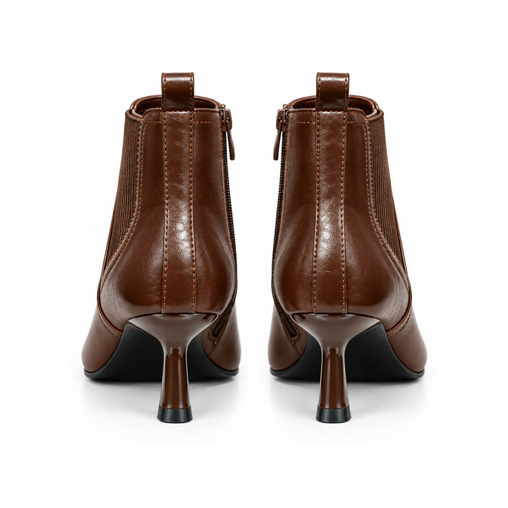 Vivienne Kitten Heel Boots