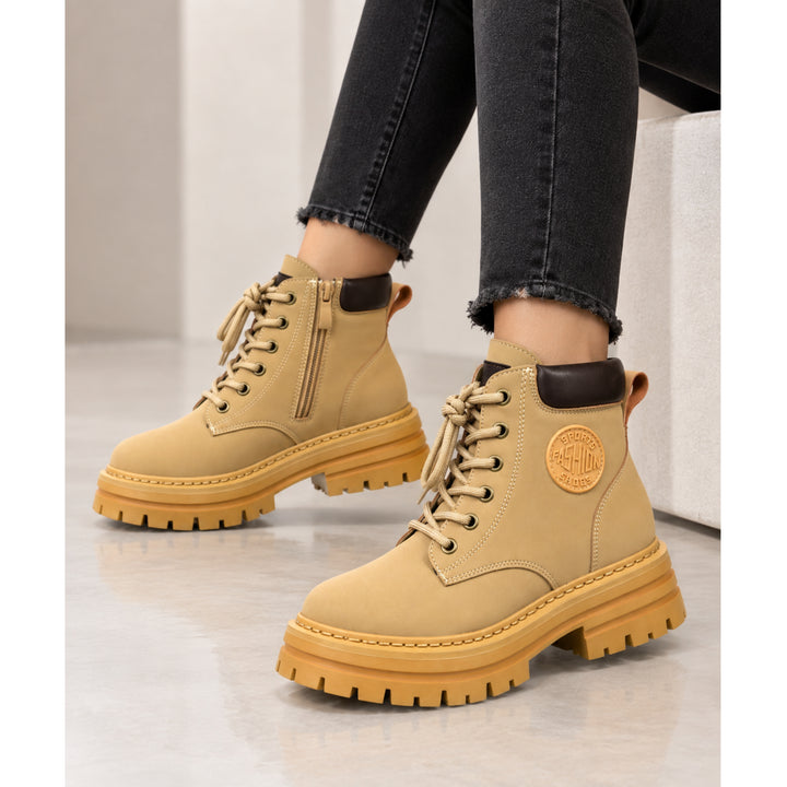 Ryder Chunky Combat Boots