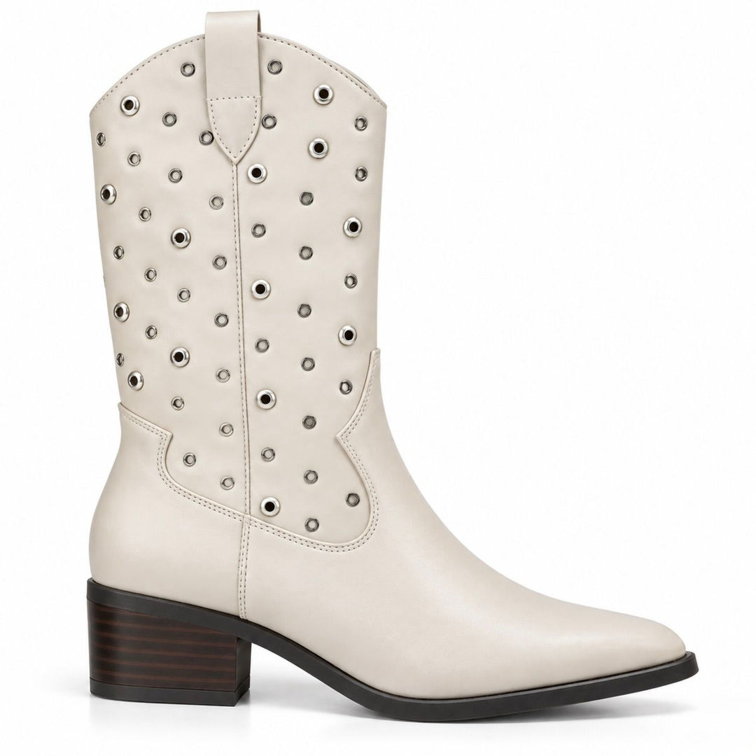 Riley Eyelet Western Boots