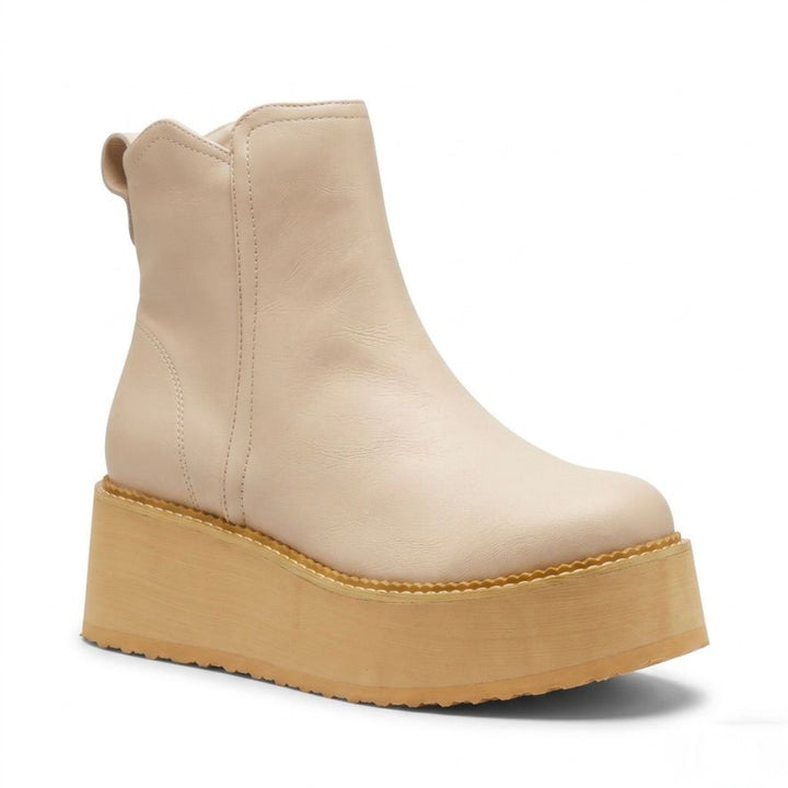 Harley Chunky Platform Ankle Boots