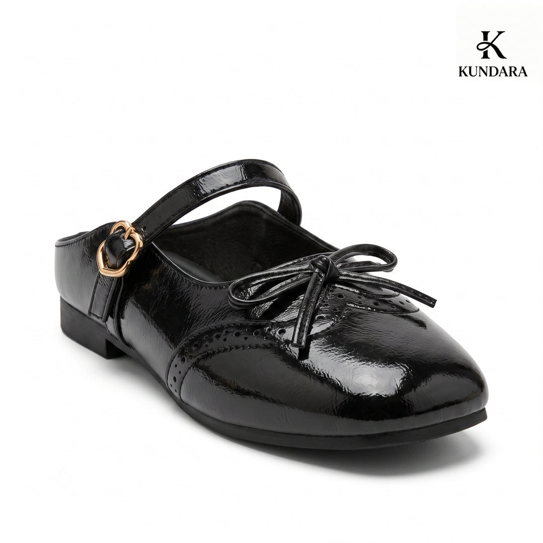 Elodie Patent Mary Jane Mule