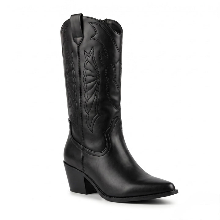 Dakota Embroidered Western Boots