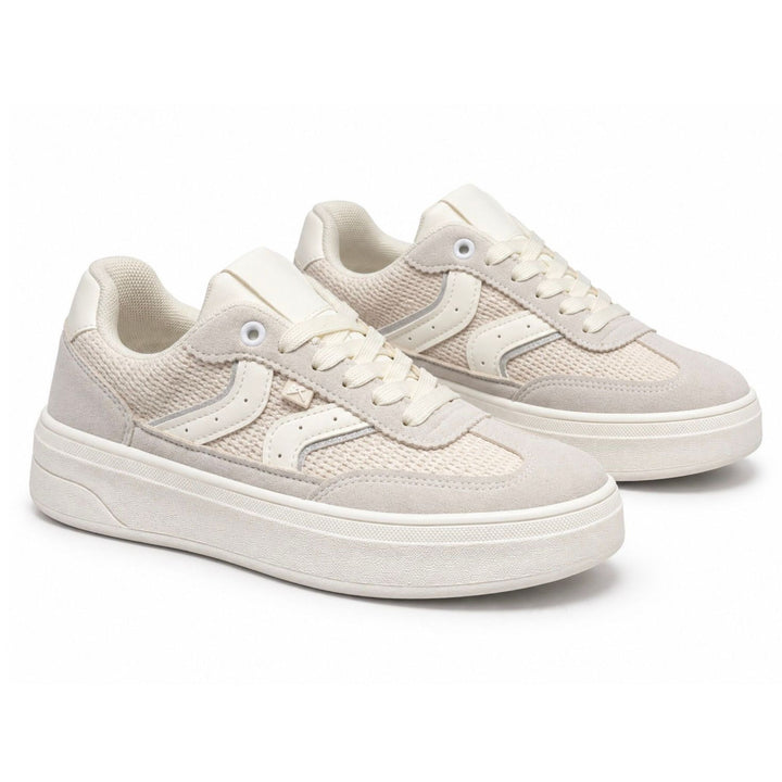 Knit Platform Sneakers