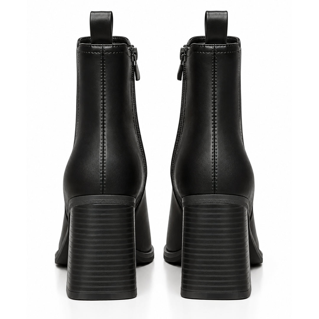 Camille Chelsea Block-Heel Ankle Boots