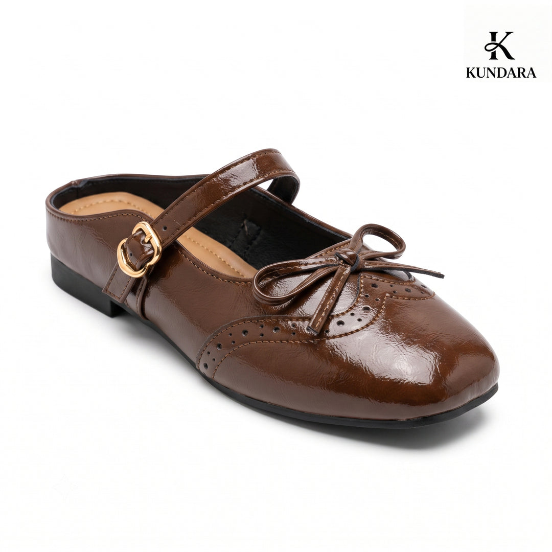 Elodie Patent Mary Jane Mule