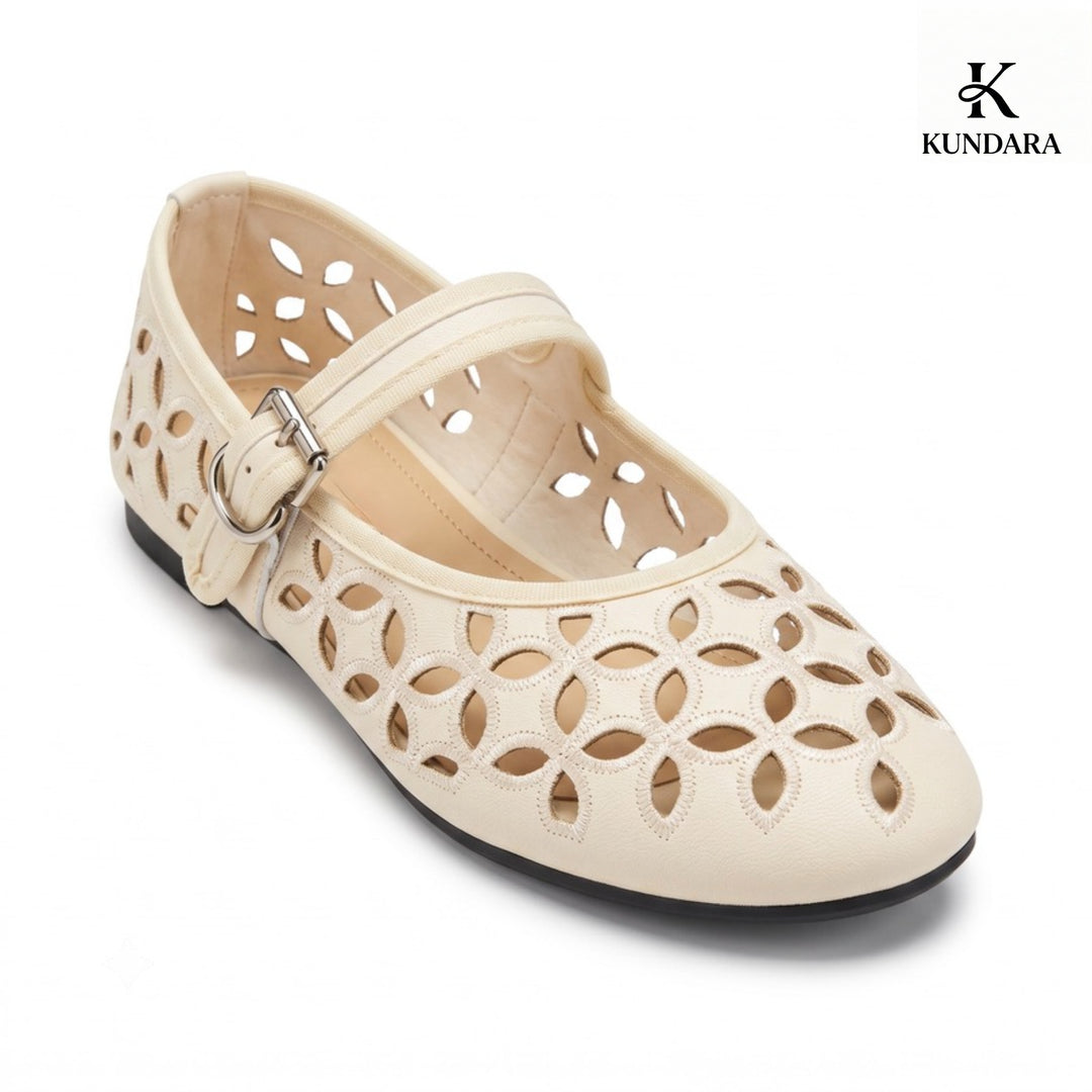Flora Mary Jane Flats