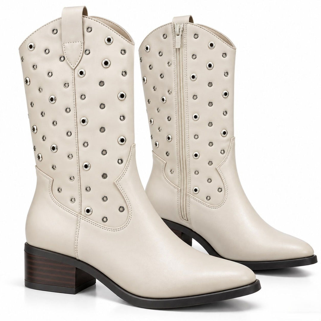 Riley Eyelet Western Boots