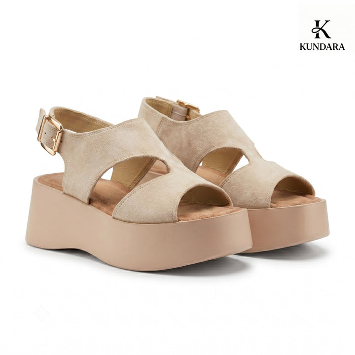 Mila Sculpted Platform Sandal