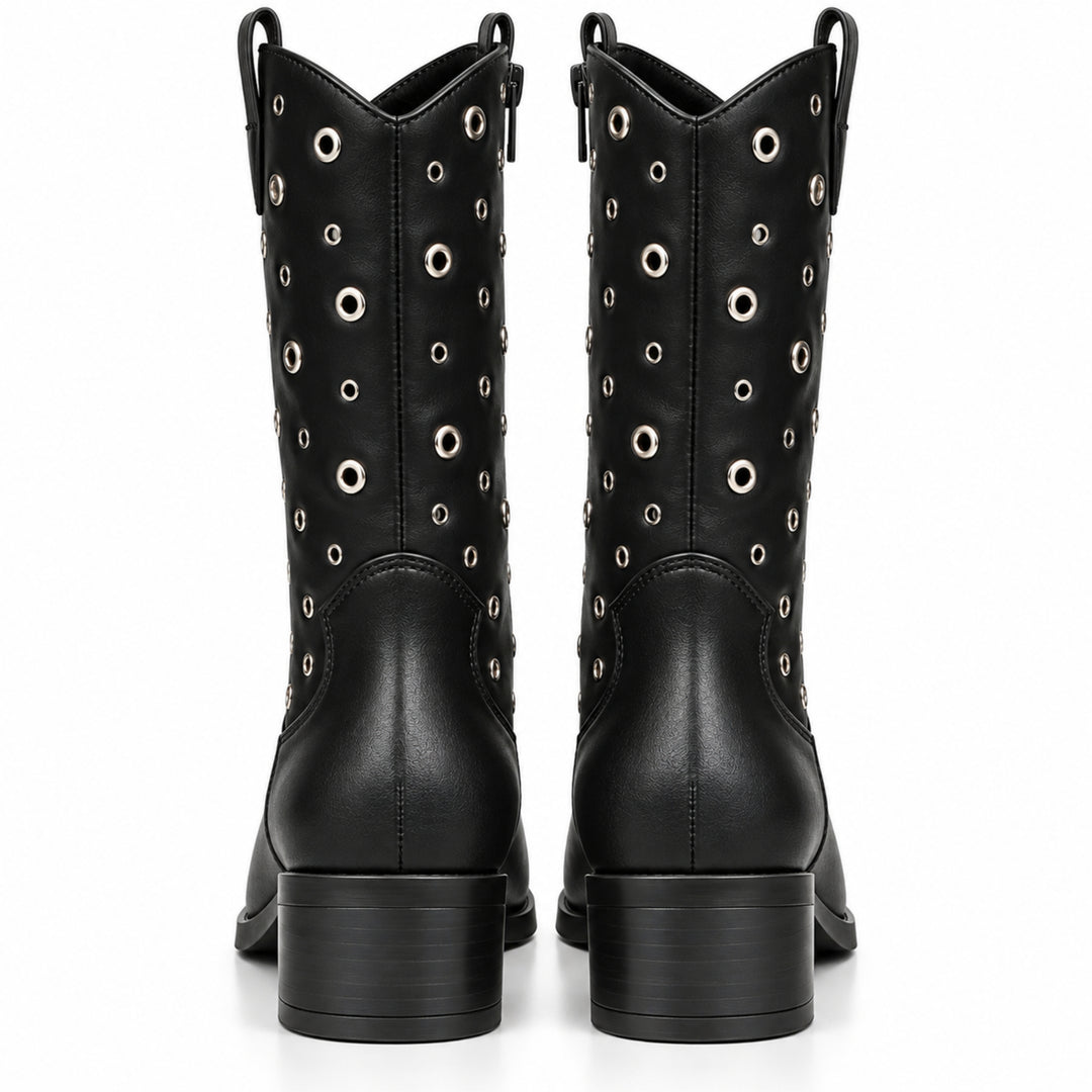 Riley Eyelet Western Boots