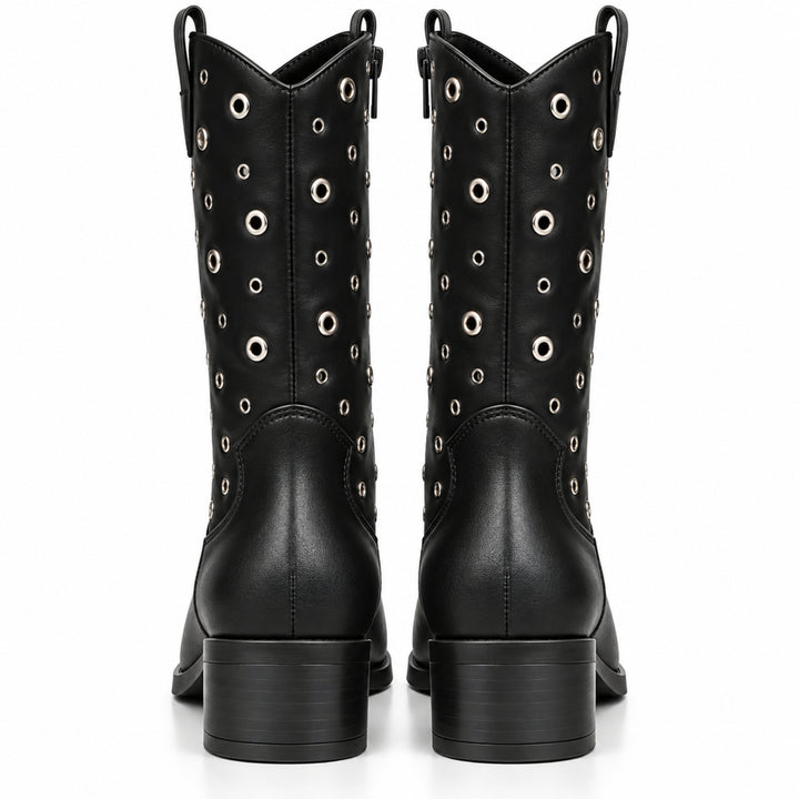 Riley Eyelet Western Boots