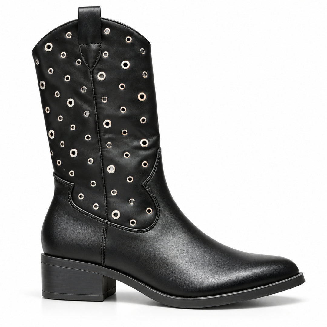 Riley Eyelet Western Boots