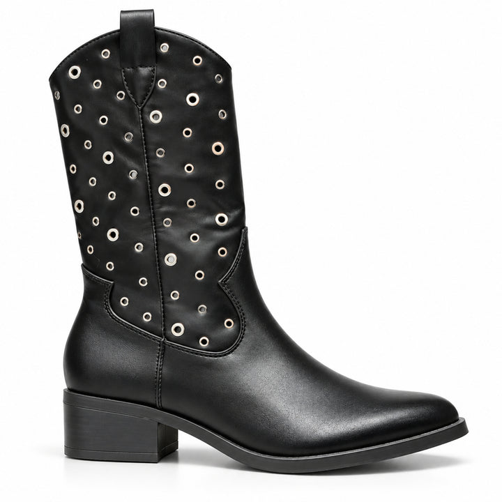 Riley Eyelet Western Boots