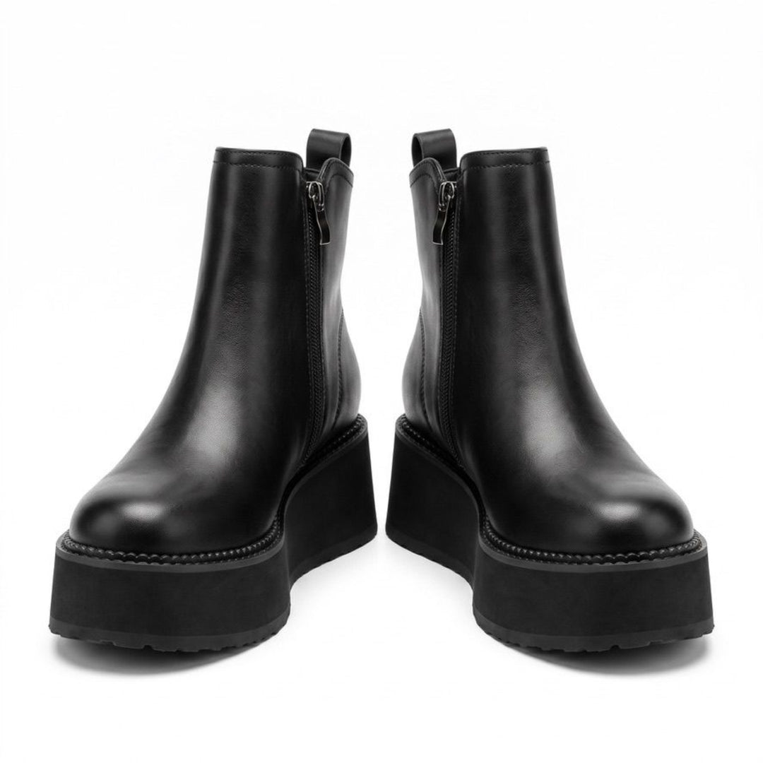 Harley Chunky Platform Ankle Boots