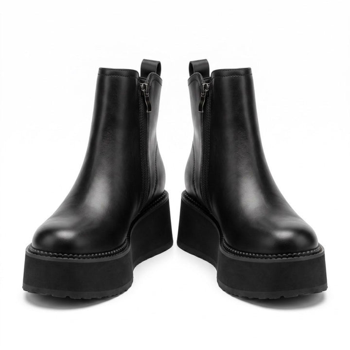 Harley Chunky Platform Ankle Boots