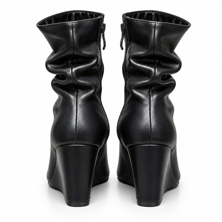 Selene Slouch Wedge Ankle Boots