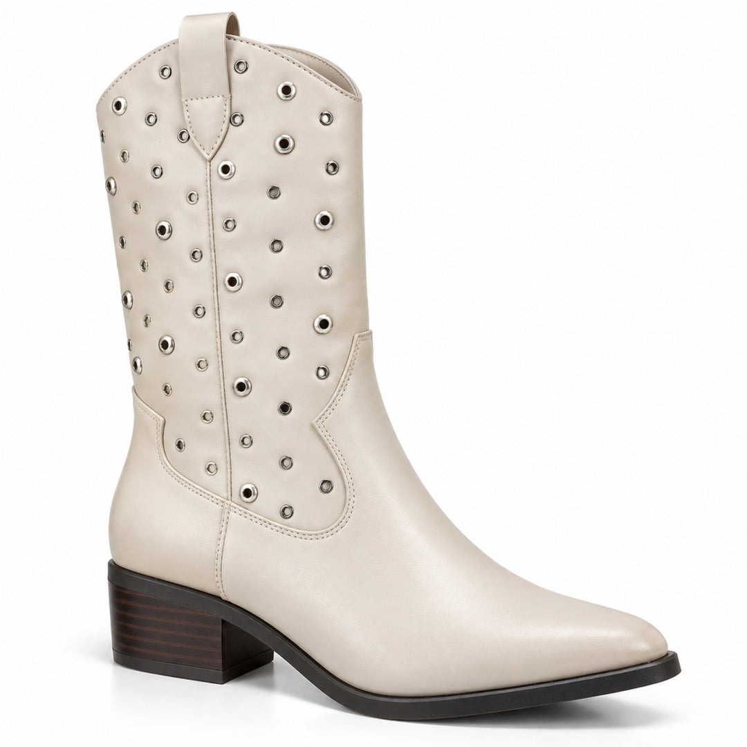 Riley Eyelet Western Boots