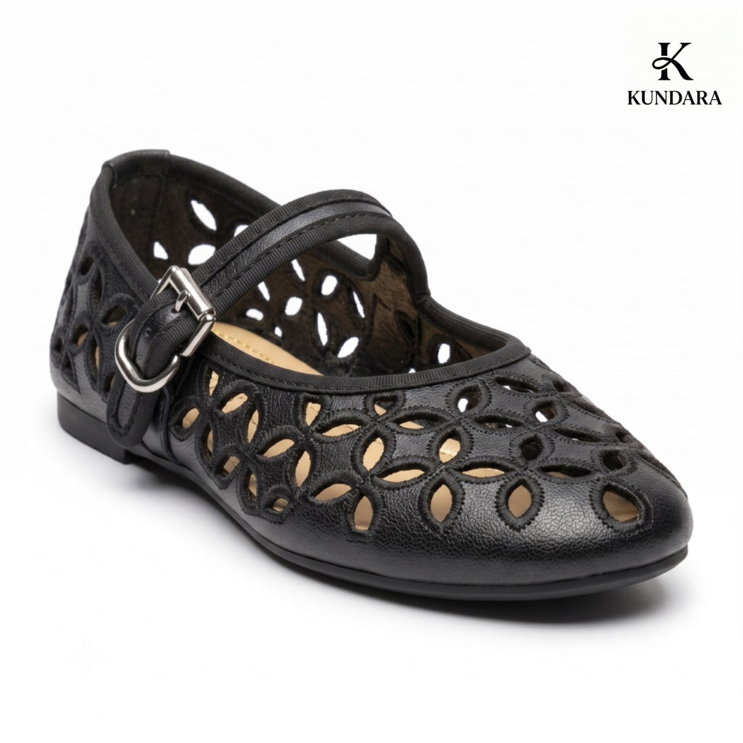 Flora Mary Jane Flats