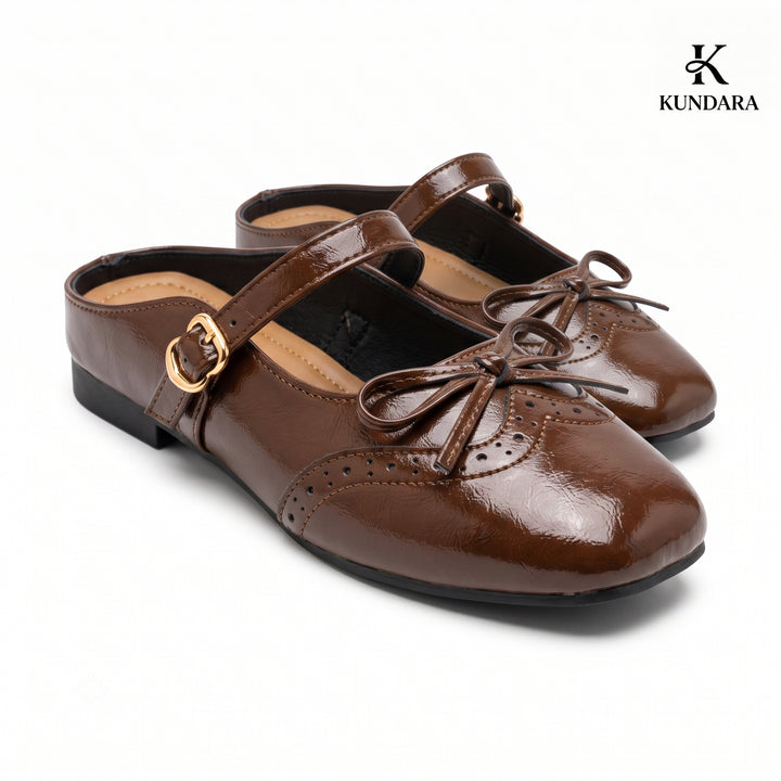 Elodie Patent Mary Jane Mule