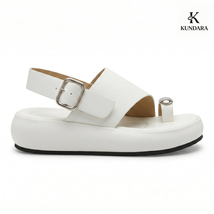 Nova Metallic Platform Sandal