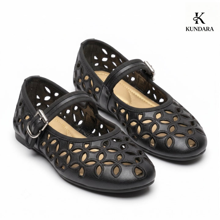 Flora Mary Jane Flats