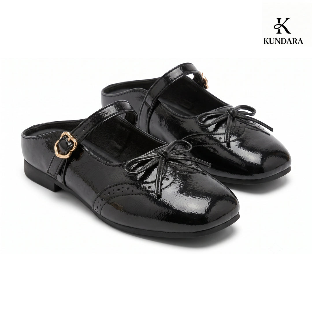 Elodie Patent Mary Jane Mule