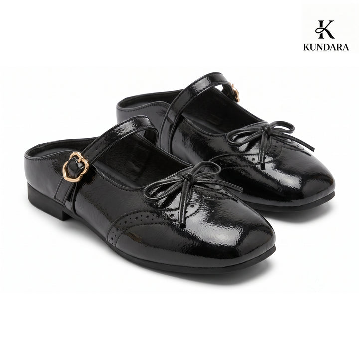 Elodie Patent Mary Jane Mule