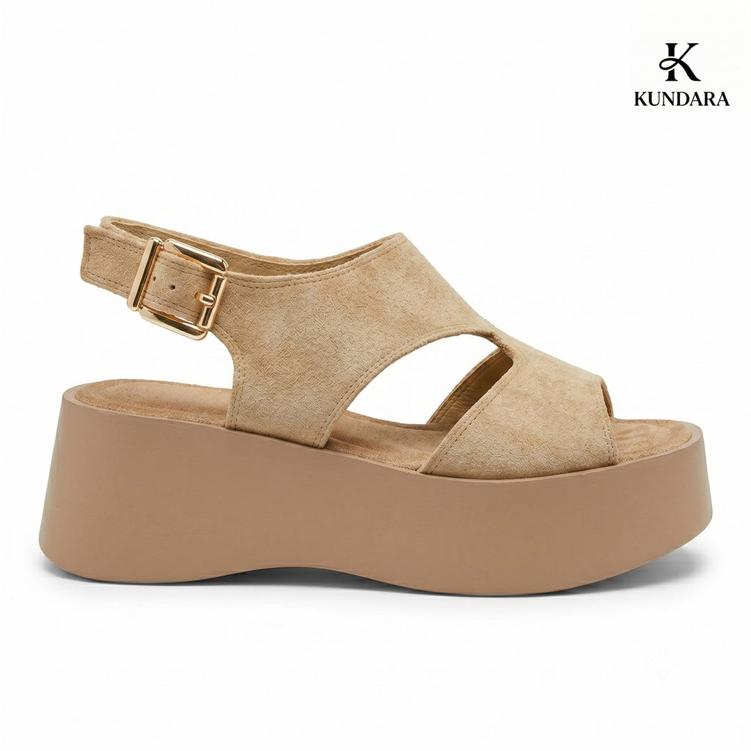 Mila Sculpted Platform Sandal