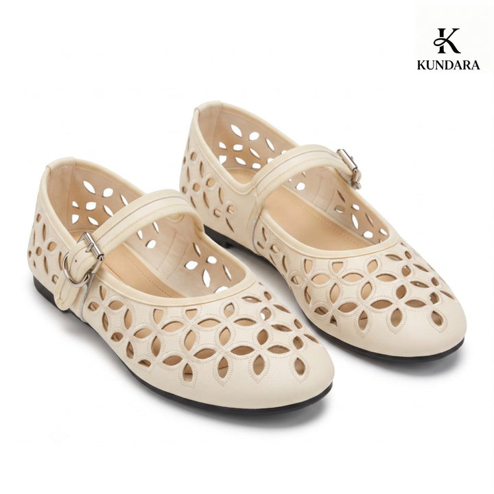 Flora Mary Jane Flats