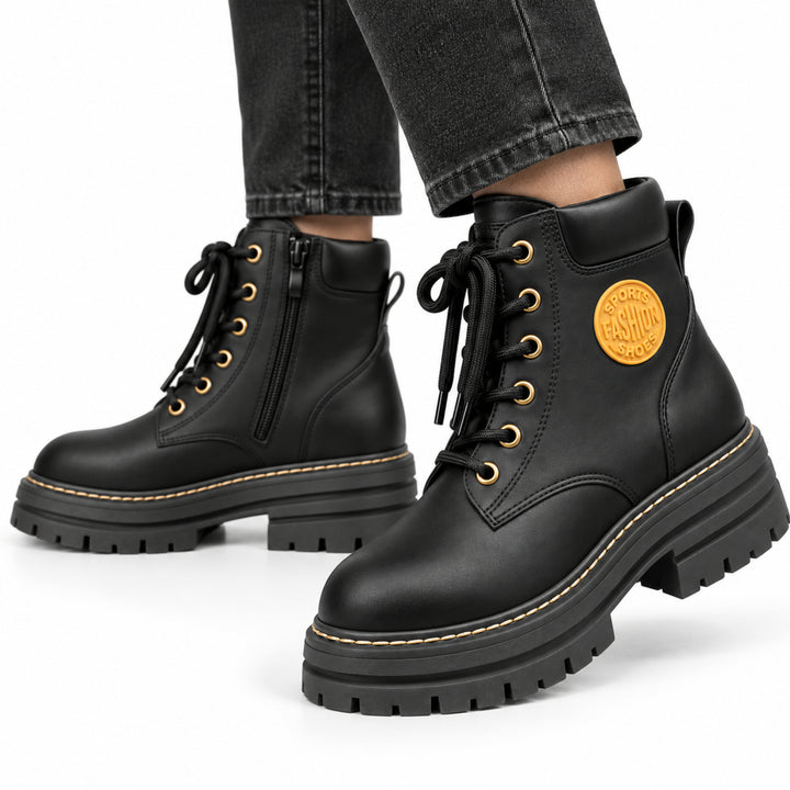 Ryder Chunky Combat Boots