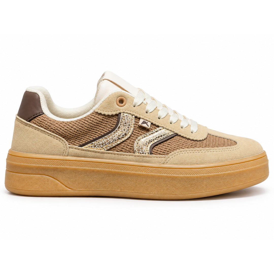 Knit Platform Sneakers